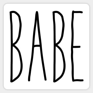 BABE 2 Sticker